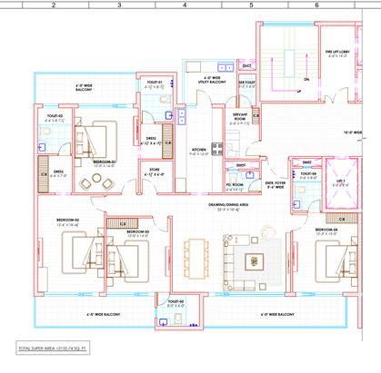 MOHALI CROWN Luxury Flats Project By KKJ Group - Airport Road, Sector 126, Mohali